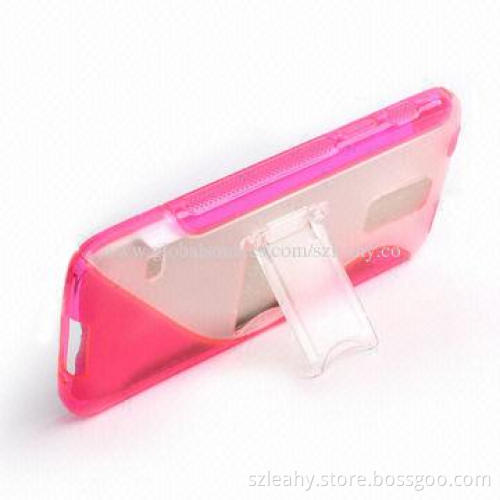 "S" Style TPU+PC Case with Stand, for Samsung Galaxy S5
